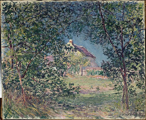 Lisière de forêt au printemps, 1885, Alfred Sisley