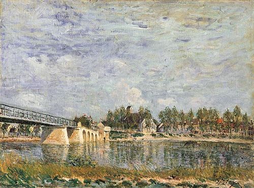 Saint-Mammès, 1881, Alfred Sisley