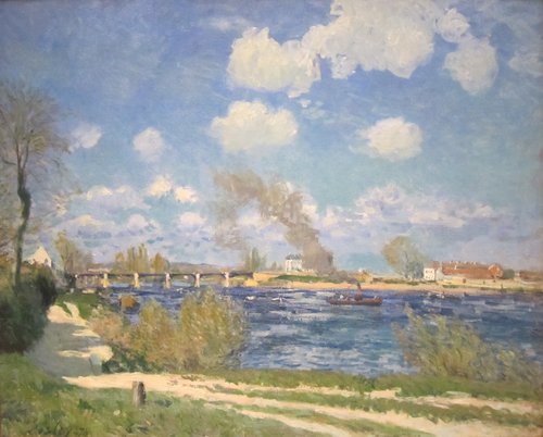 Bougival, 1876, Alfred Sisley