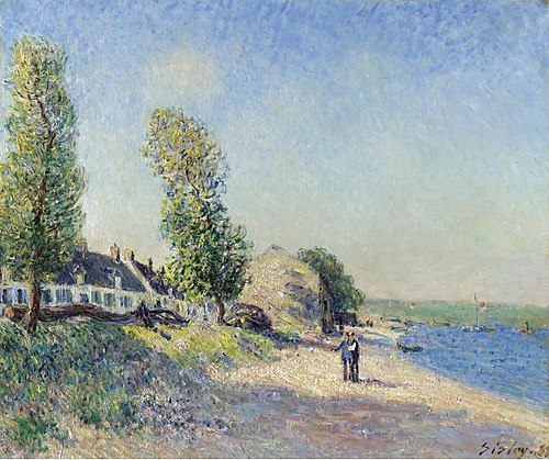 Saint-Mammès in the Morning, 1885, Alfred Sisley