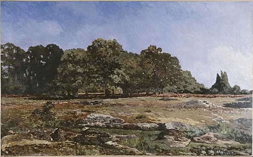 Avenue of Chestnut Trees in La Celle-Saint-Cloud, 1865, Alfred Sisley