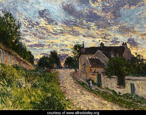 Path in Louveciennes, 1876, Alfred Sisley