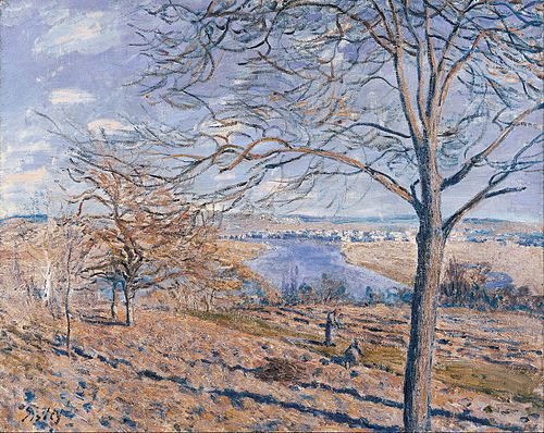 Bord du Loing, effet d'automne, 1881, Alfred Sisley
