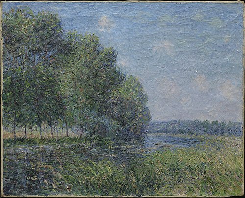 River View, 1889, Alfred Sisley