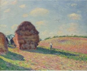 Les Meules, 1895, Alfred Sisley