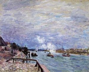 La Seine à Grenelle, 1878, Alfred Sisley