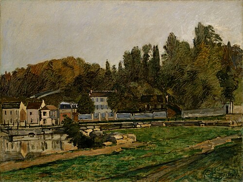 Watering Places at Marly, 1873, Alfred Sisley