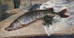 Le Brochet, 1888, Alfred Sisley