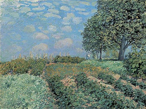 Les champs, 1874, Alfred Sisley
