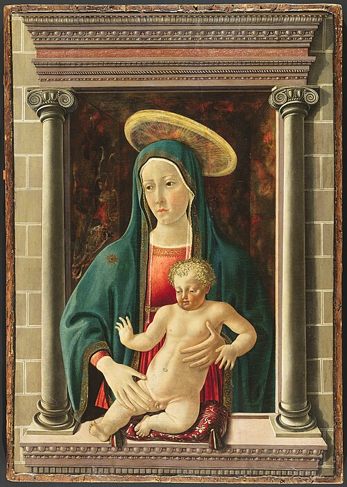 The Virgin and Child, 1462, Master of Pratovecchio