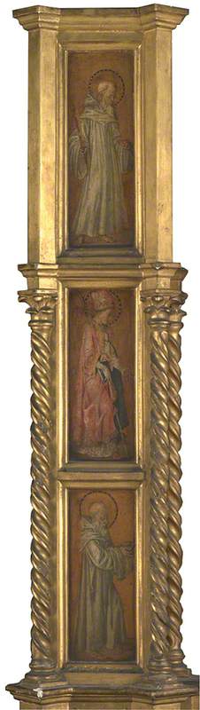Left Pilaster of an Altarpiece, 1450, Master of Pratovecchio