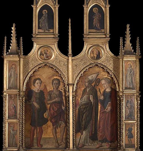 Pratovecchio Altarpiece, 1450, Master of Pratovecchio