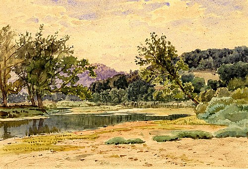 Spring Lake, 1850, Samuel Colman