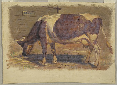 Studies. Cows, 1876, Samuel Colman