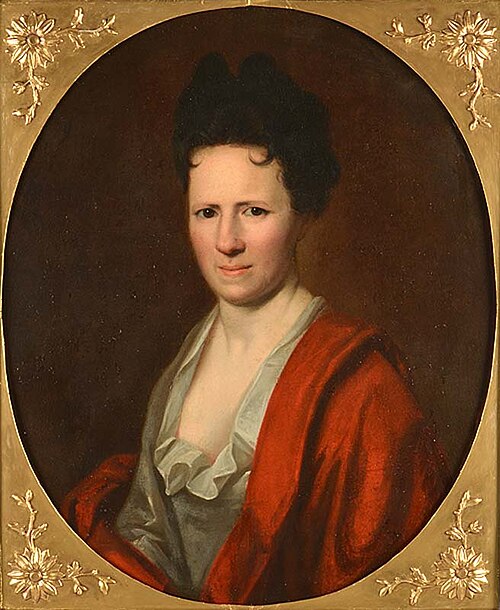 Portret van Cornelia Knipping (Nijmegen 1668- 1749 Elden bij Arnhem), 1701, Gerrit Alberts