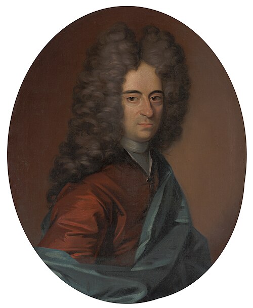 Portrait of a Man, probably Mathias Lambertus Singendonck (1678-1742), Burgomaster of Nijmegen, 1710, Gerrit Alberts