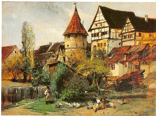 Zollernschloss (Balingen), , Friedrich Eckenfelder