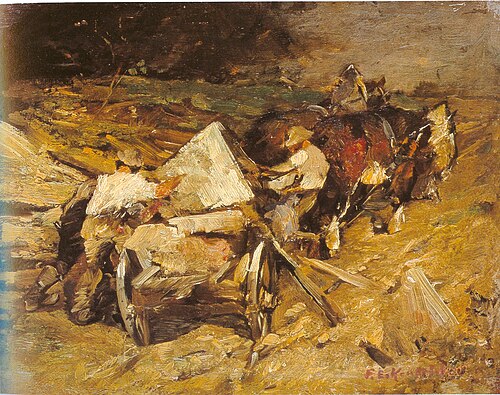 In the Quarry, 1895, Friedrich Eckenfelder
