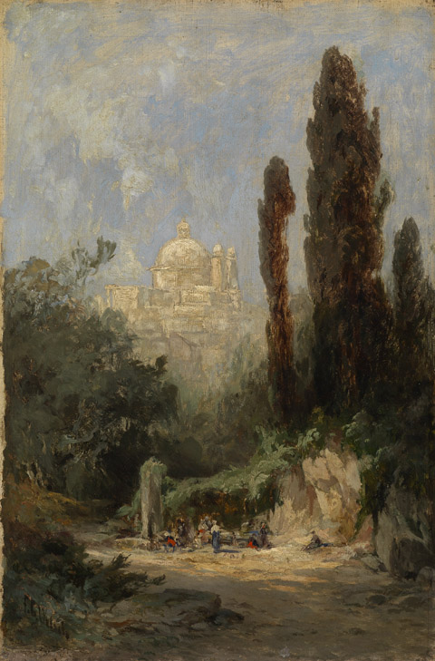 Ariccia bei Rom, , Charles Feodor Welsch