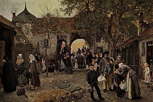 L'adieu des émigrants, 1882, Christian Ludwig Bokelmann