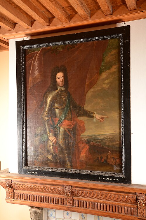 Portrait of William III of Orange (1650-1702), 1699, Jean Henri Brandon