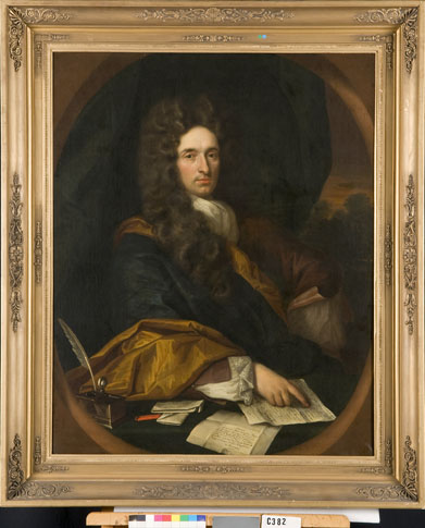Portrait of Marc Rodolphe Constant de Rebecque (1671-1701/02), 1701, Jan Hendrik Brandon