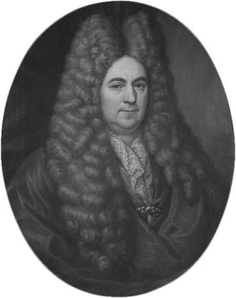 Portret van Johannes Voet (1647-1713), 1703, Martinus de la Court