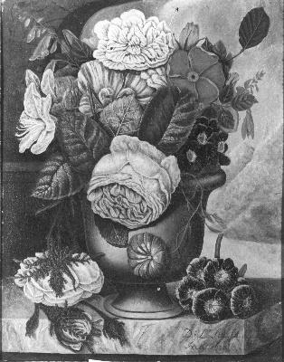 Bloemen in vaas, 1821, Diëgo Lopez Suasso