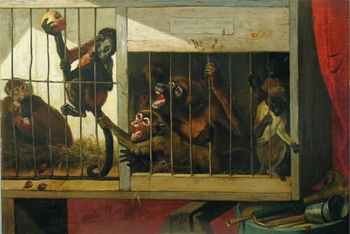 Singeries, 1850, Charles Verlat