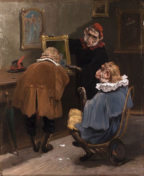 The expert, 1850, Charles Verlat
