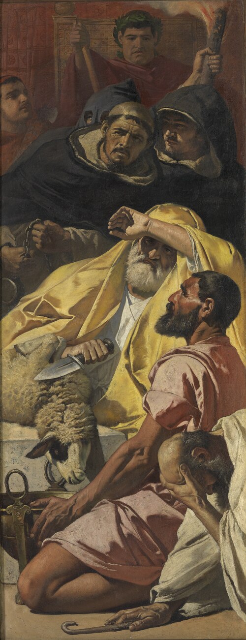 The Oppressed, the Inquisitors, the Idolaters, 1877, Charles Verlat