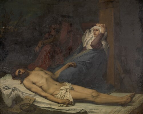 Pietà, 1866, Charles Verlat