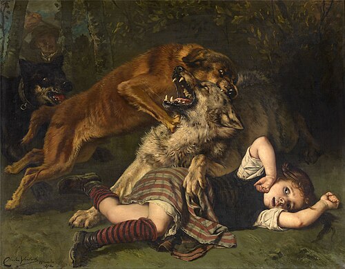 Help in Time, 1872, Charles Verlat