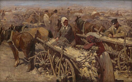 The Market, 1896, Stanisław Bohusz-Siestrzeńcewicz