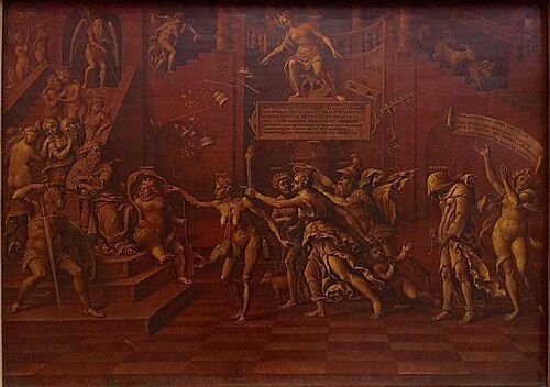 Allegory of Slander or, Allegory of Fortune, 1516, Lorenzo Leonbruno
