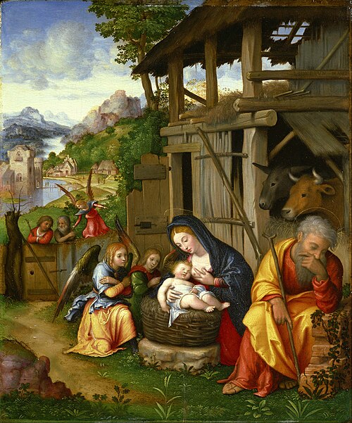 The Nativity, 1515, Lorenzo Leonbruno
