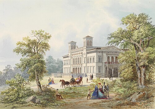 Das Ferdinandeum in Triest, 1868, Albert Rieger