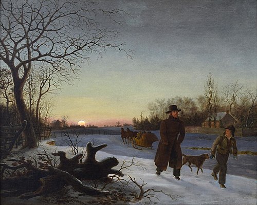 Winter, 1838, Thomas Birch