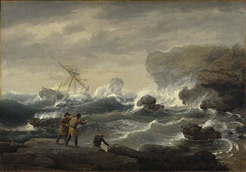 Shipwreck, 1829, Thomas Birch