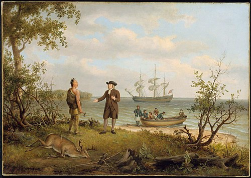 The Landing of William Penn, 2020, Thomas Birch