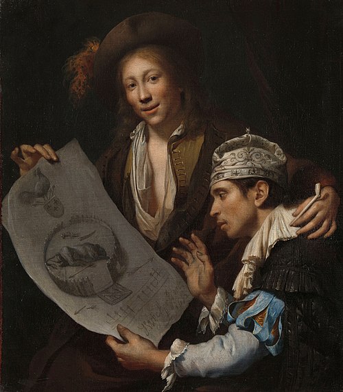 Allegory on the French Invasion of 1672, 1672, Johannes van Wijckersloot