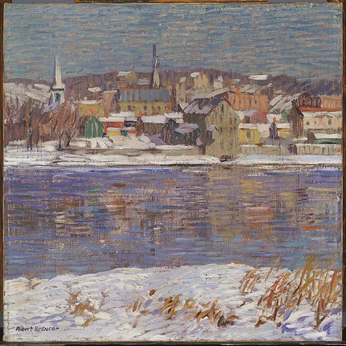 Across the Delaware, 1916, Robert Spencer