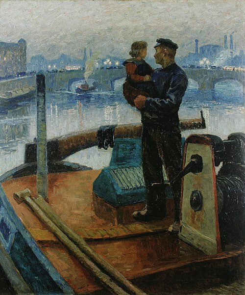 Die Spree I oder III, 1919, Max Fabian