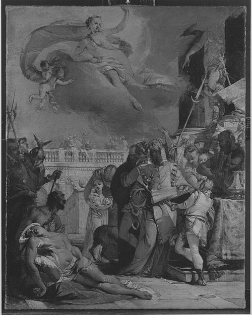 Opferung der Iphigenie, 1747, Francesco Zugno