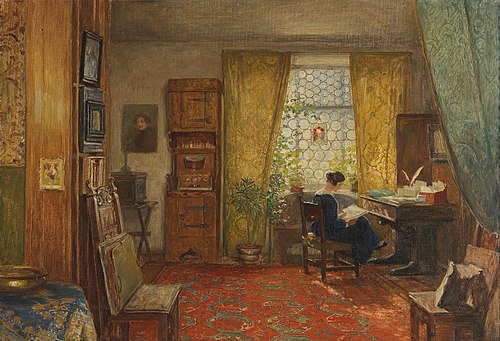 In the Studio, 1939, Hugo Charlemont