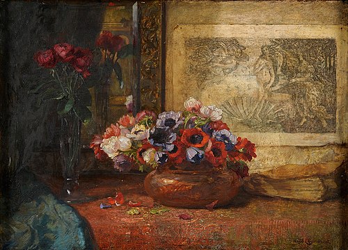 Blumenstilleben., 1939, Hugo Charlemont