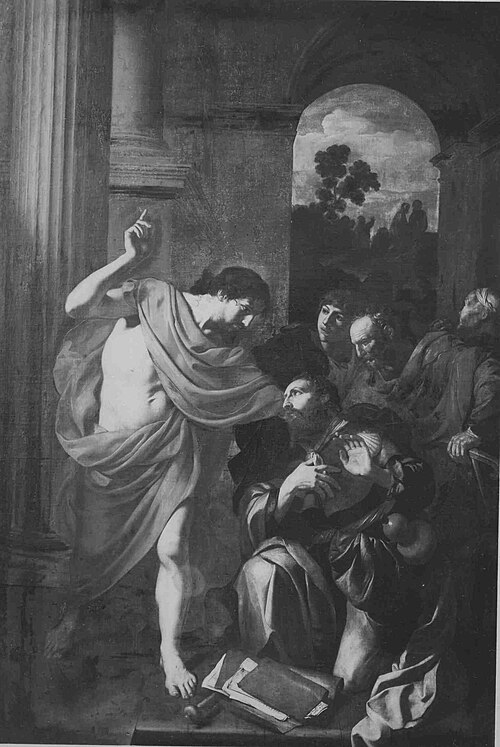 Christus erscheint Jakobus, 1633, Gerard Douffet