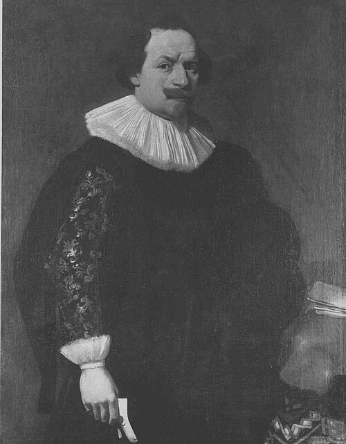Bildnis eines Mannes mit einer Narbe, 1627, Gerard Douffet