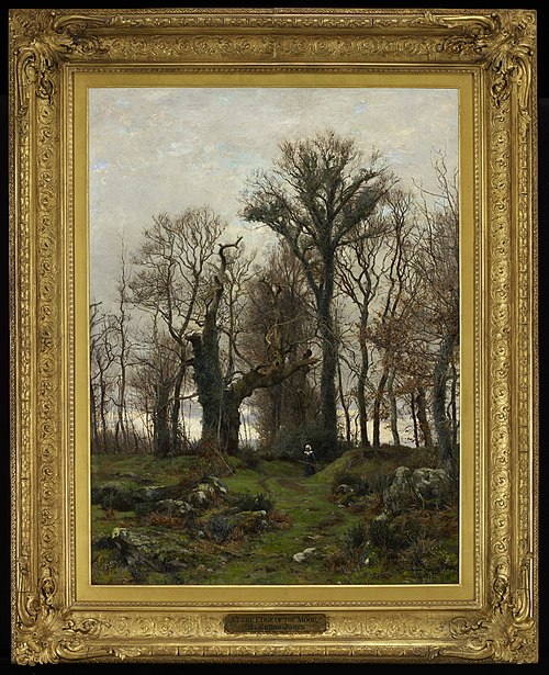 Edge of the Moor, Brittany, 1877, Hugh Bolton Jones