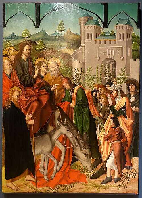 The Entry into Jerusalem, 1488, Maestro Bartolomé
